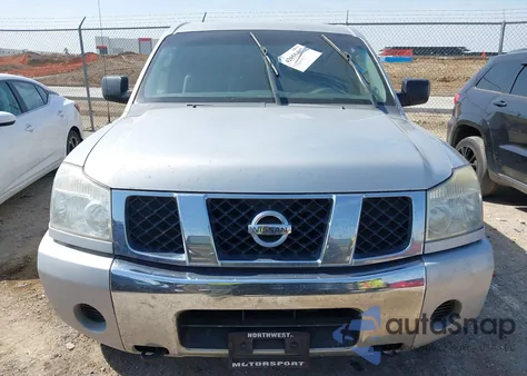 2007 Nissan Titan Se z USA, uszkodzony, nr VIN 1N6AA06B87N216618